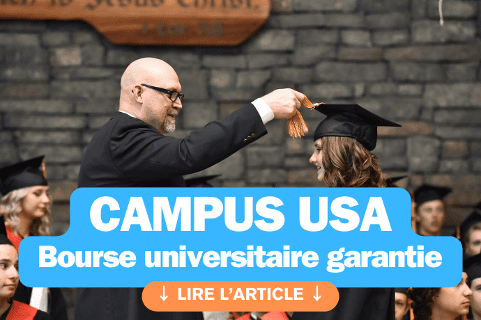 Bourse universitaire pour les États-Unis : CAMPUS USA