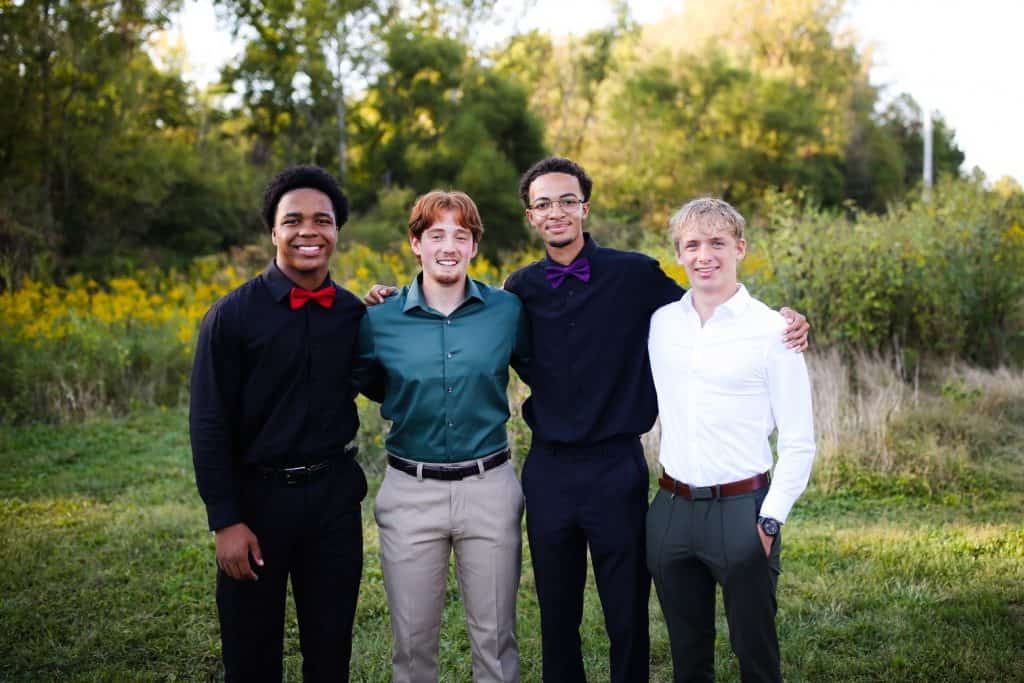 Léon dans son lycée américain en 2026