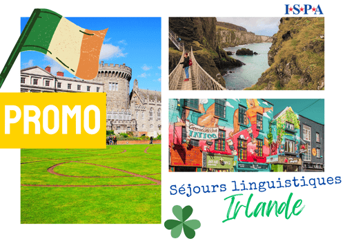 Promotion séjour linguistique Irlande