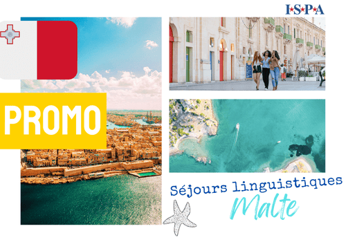 Promotion séjour linguistique Malte